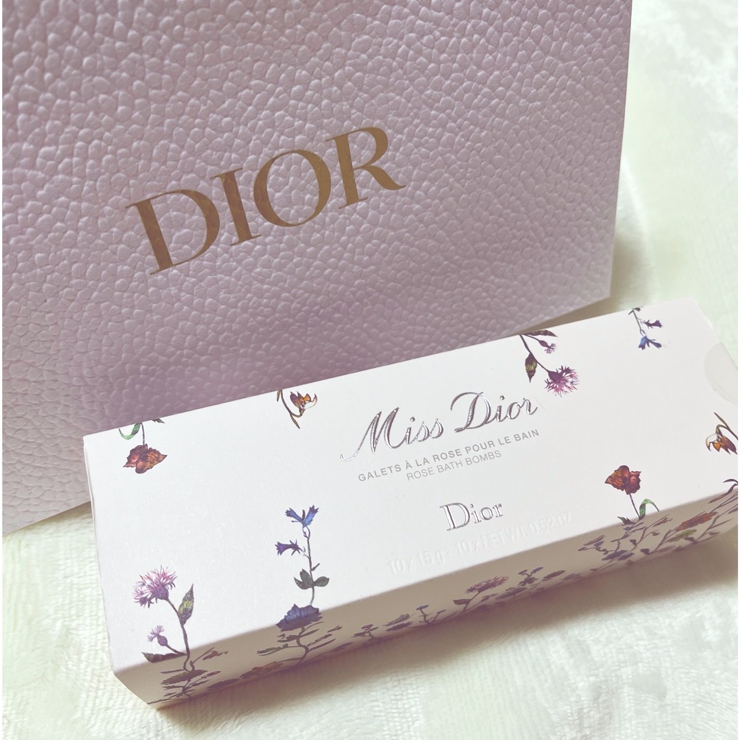 Miss Dior ミスディオール　タブレット　ローズ バスボム