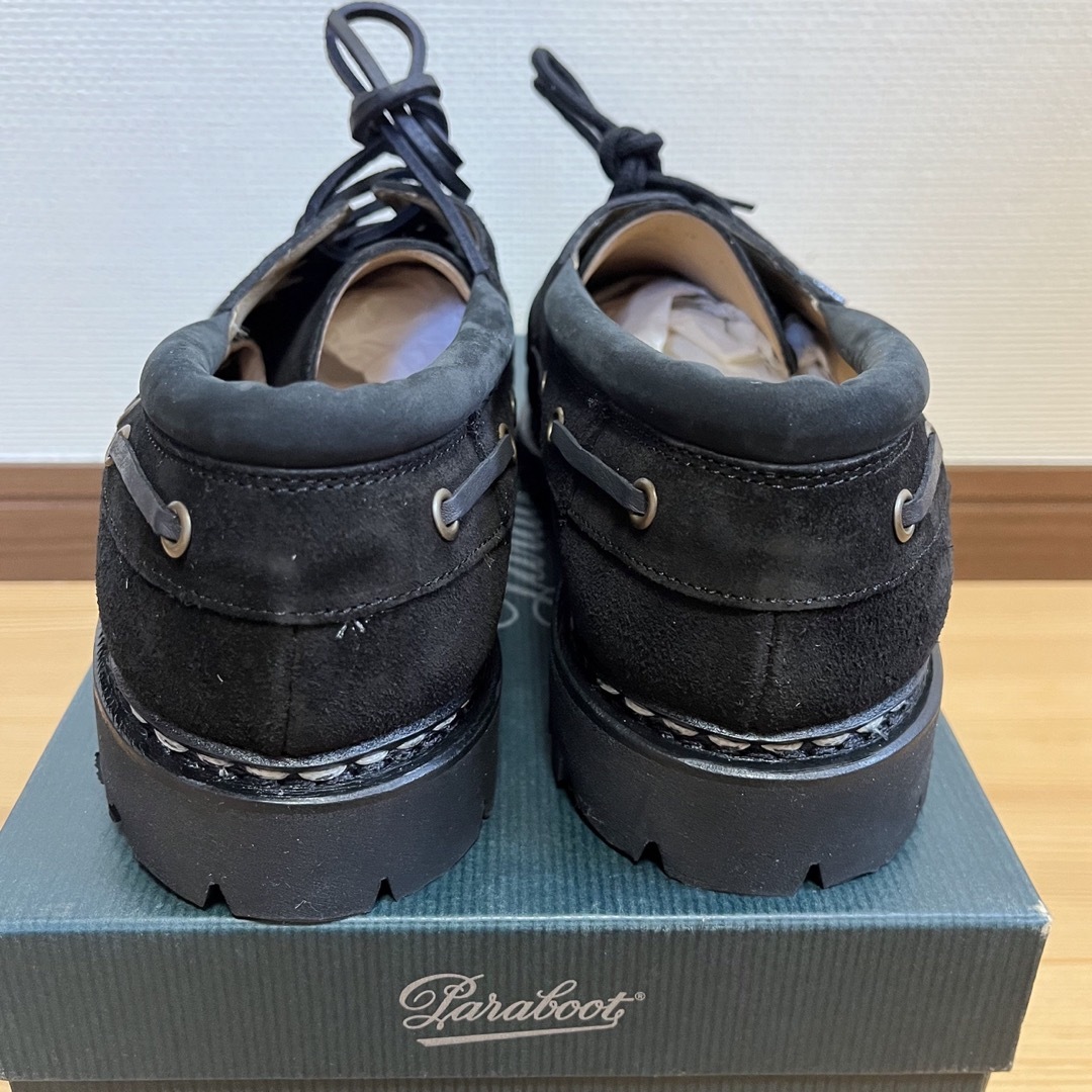 Paraboot - 新品 Paraboot Chimey Noir 黒 スエード パラブーツ シメイ