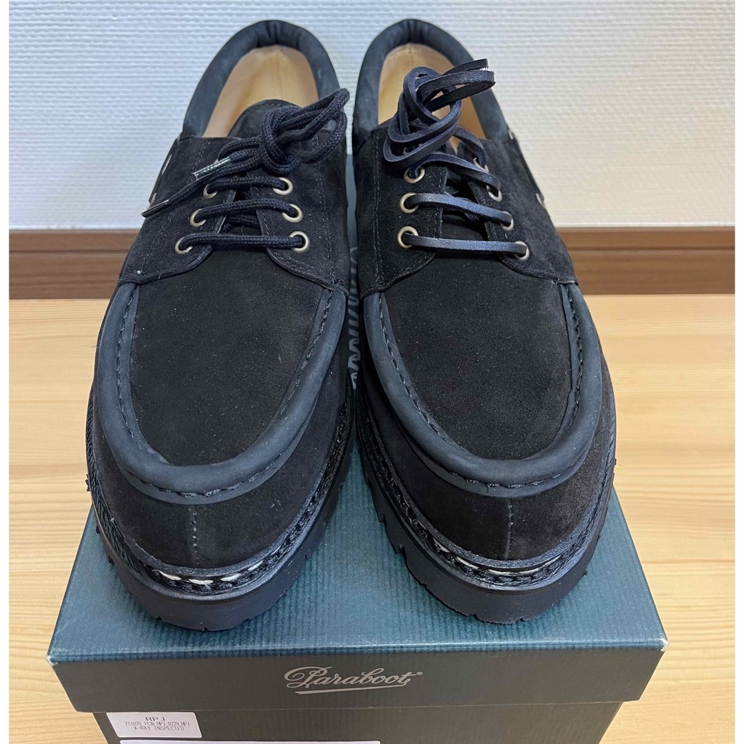 Paraboot - 新品 Paraboot Chimey Noir 黒 スエード パラブーツ シメイ