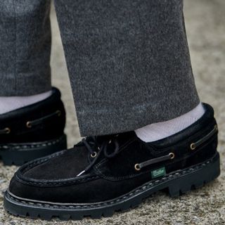 パラブーツ(Paraboot)の新品 Paraboot Chimey Noir 黒 スエード パラブーツ シメイ(ブーツ)