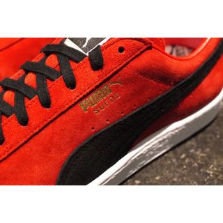 PUMA - 新品 レア PUMA SUEDE 日本製 匠 スエード CLYDE 赤 黒の通販