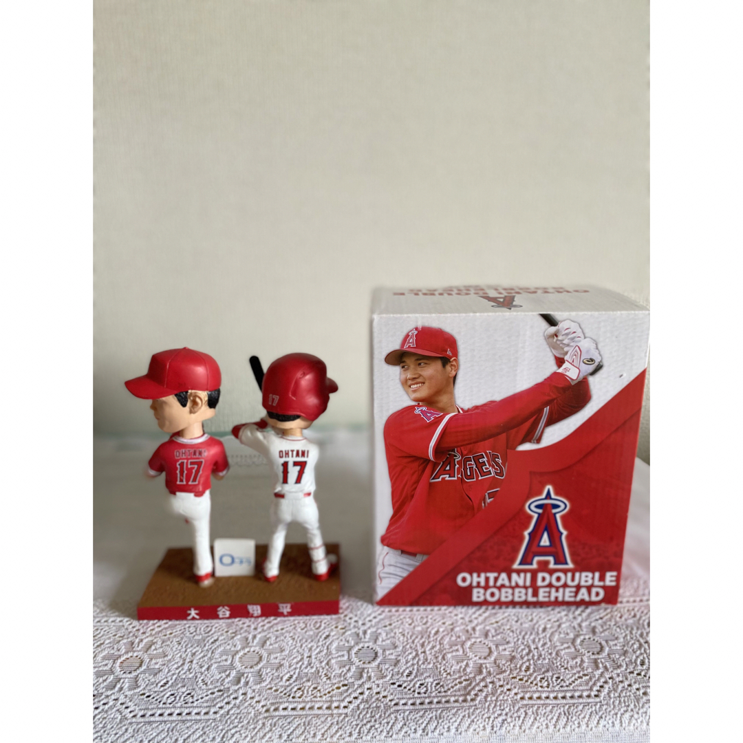 大谷翔平　ボブルヘッド　二刀流　送料込