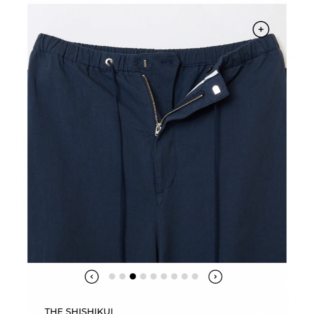 dodo(ドド)のTHE SHISHIKUI PARACHUTE PANTS / NAVY   レディースのパンツ(カジュアルパンツ)の商品写真