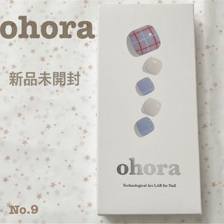 オホーラ(ohora)の【ohora】【新品未開封】ジェルネイルシール フット P Pajamas(ネイル用品)