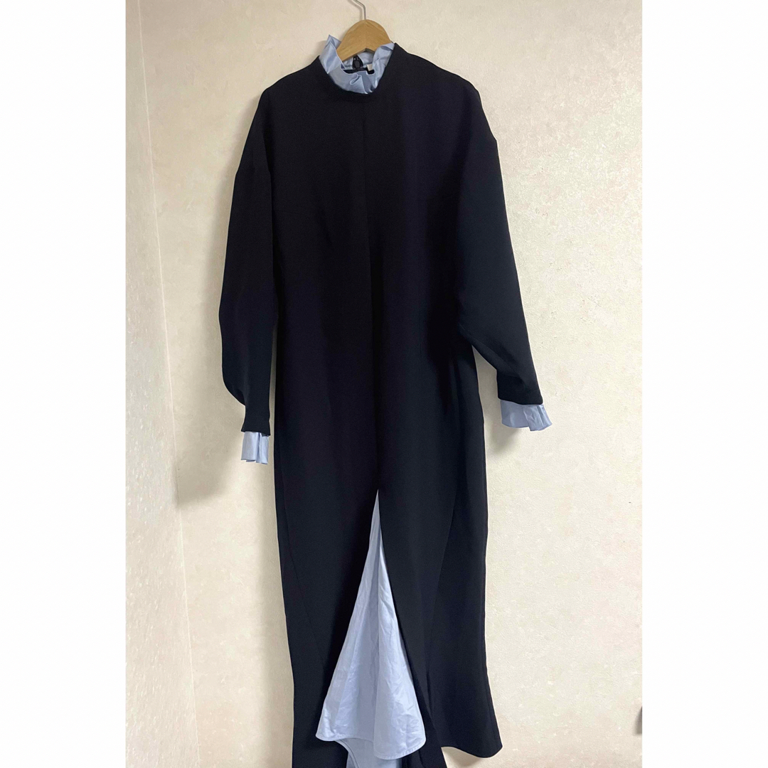 ENFOLD - エンフォルド enfold LAYERED DRESS 38 ワンピースの通販 by