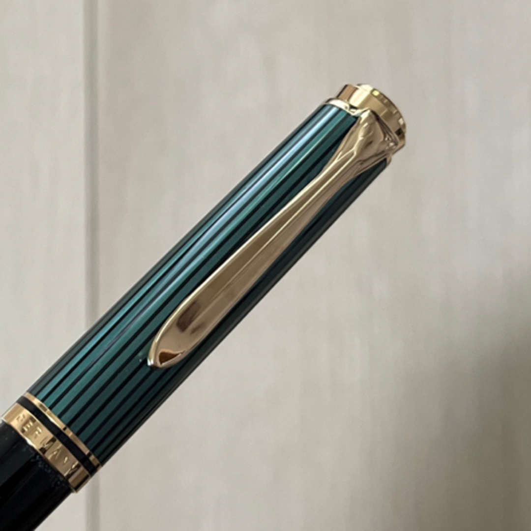 新品未使用⭐︎万年筆⭐︎pelikanペリカン⭐︎green stripe 4