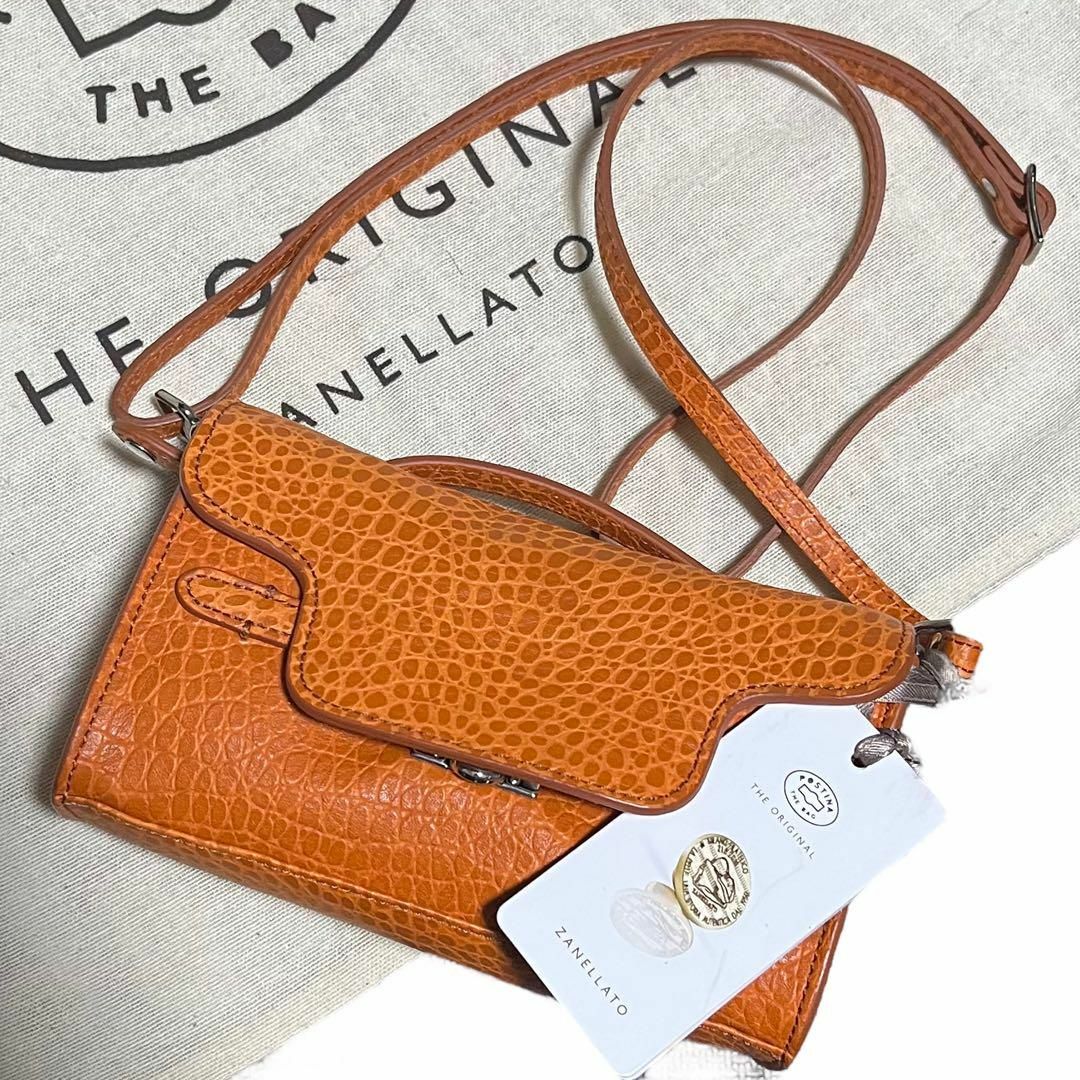 ZANELLATO - 【美品】ザネラート ニーナ ショルダーバッグ 2way 型押し