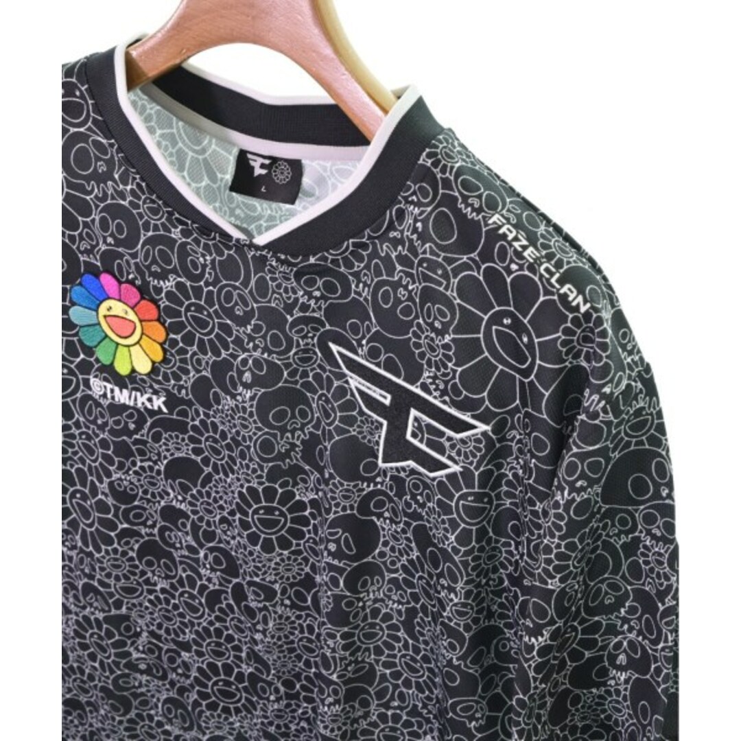 kaikaikiki カイカイキキ Tシャツ・カットソー L 黒(総柄) 【古着