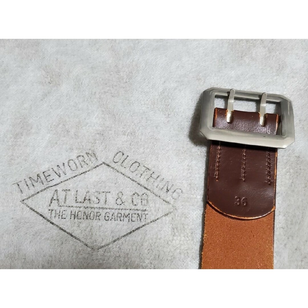 AT LAST&CO アットラスト Leather Belt 36