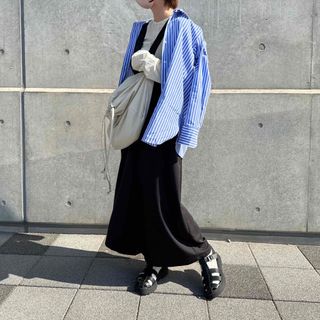 ユニクロ(UNIQLO)のUNIQLO ユニクロストライプシャツ(シャツ/ブラウス(長袖/七分))