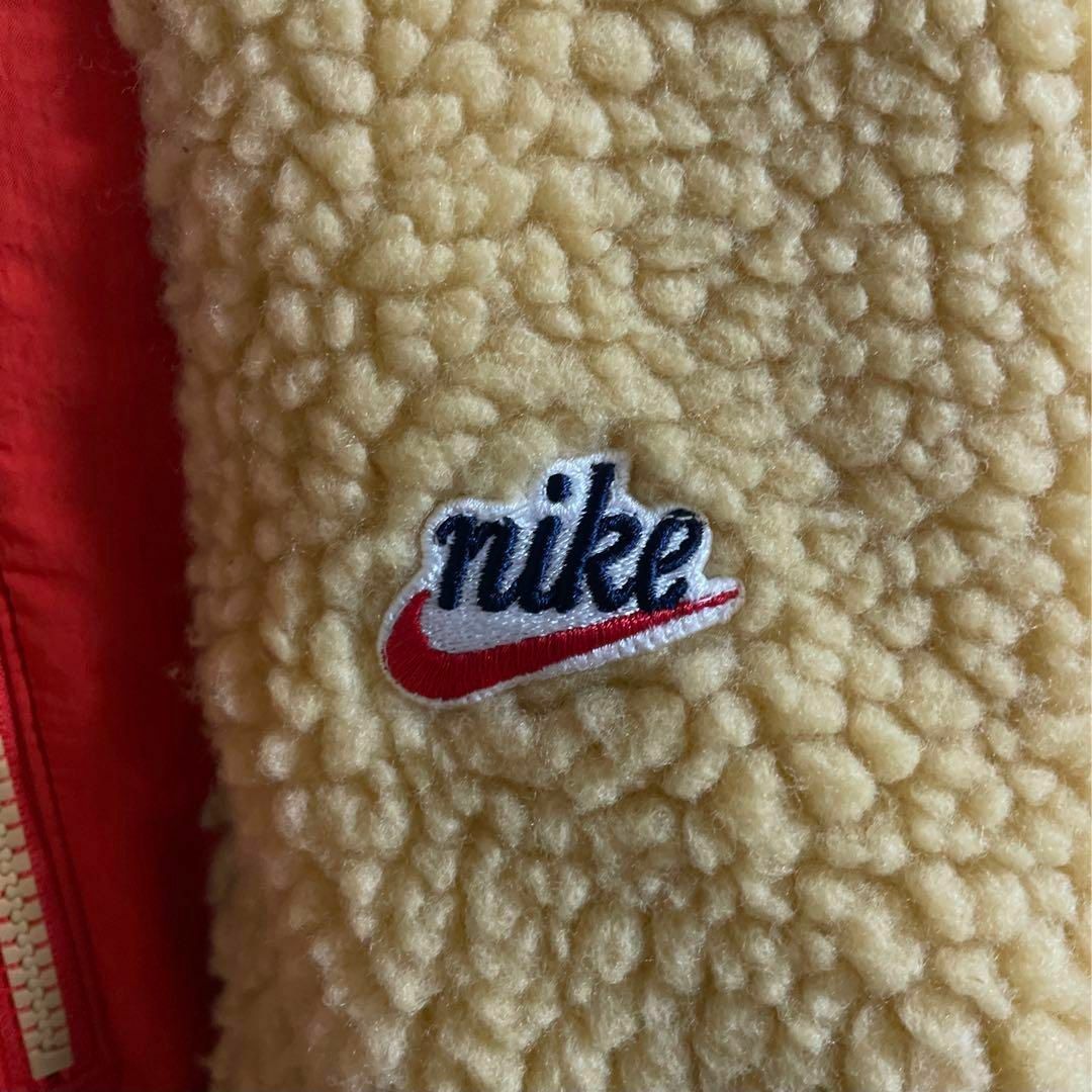 NIKE(ナイキ)の620【ゆめまる着用】ナイキ☆刺繍ロゴ　ハーフジップボアフリース即完売モデル美品 メンズのジャケット/アウター(ブルゾン)の商品写真