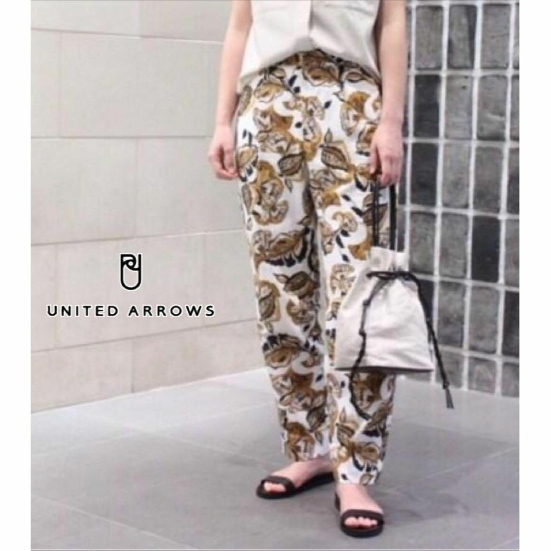 UNITED ARROWS UWSC リーフプリント パンツ