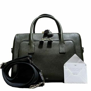 激レア☆美品☆ ANYA HINDMARCH 2way マキシジップ ブラック