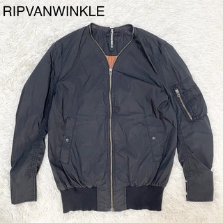 ripvanwinkle - RIPVANWINKLE【美品】ナイロンジャケット ブルゾン 黒 L位 メンズ