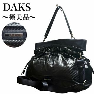 【DAKS】ダックス　未使用　ショルダーバッグ　ハンドバッグ　２WAY