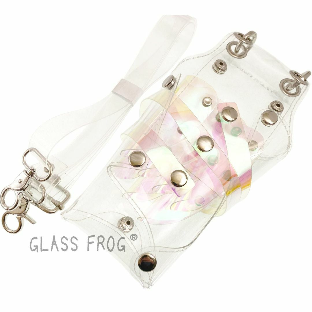 【色: オーロラ×クリア】【GLASS FROG】艶々マーメイドの輝き シザーケ