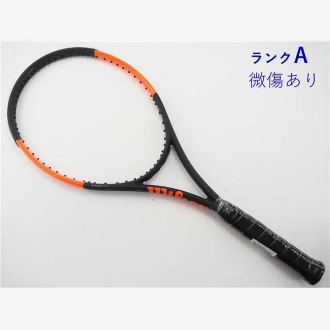 テニスラケット ウィルソン バーン 100エス カウンターベイル 2018年モデル (G3)WILSON BURN 100S CV 2018