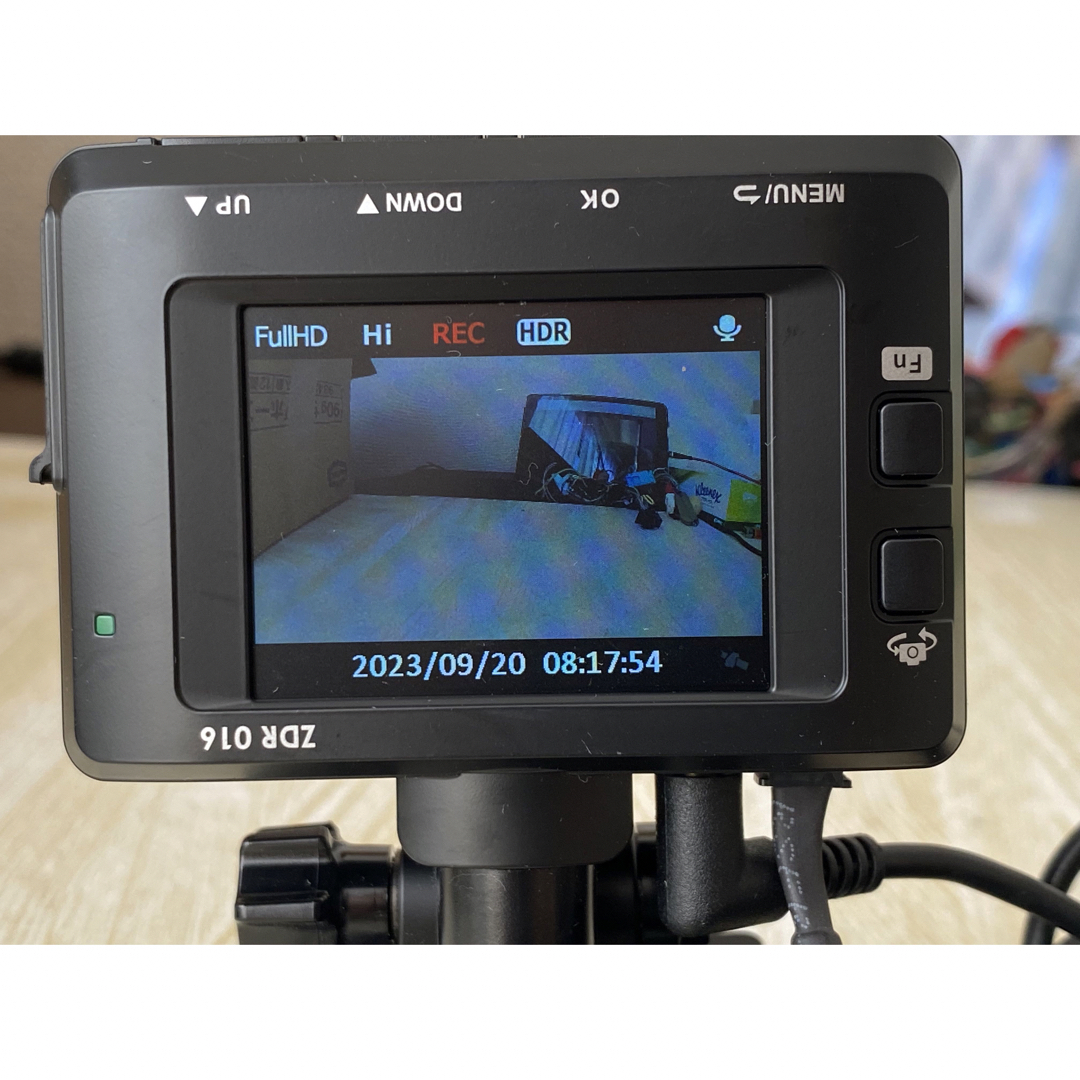 コムテック - 前後２カメラドライブレコーダー ZDR016の通販 by Sensei ...