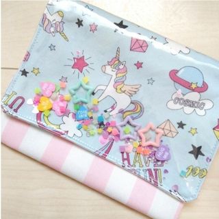 二葉様お取り置き♡移動ポケット☆ユニコーン☆蓄光(外出用品)