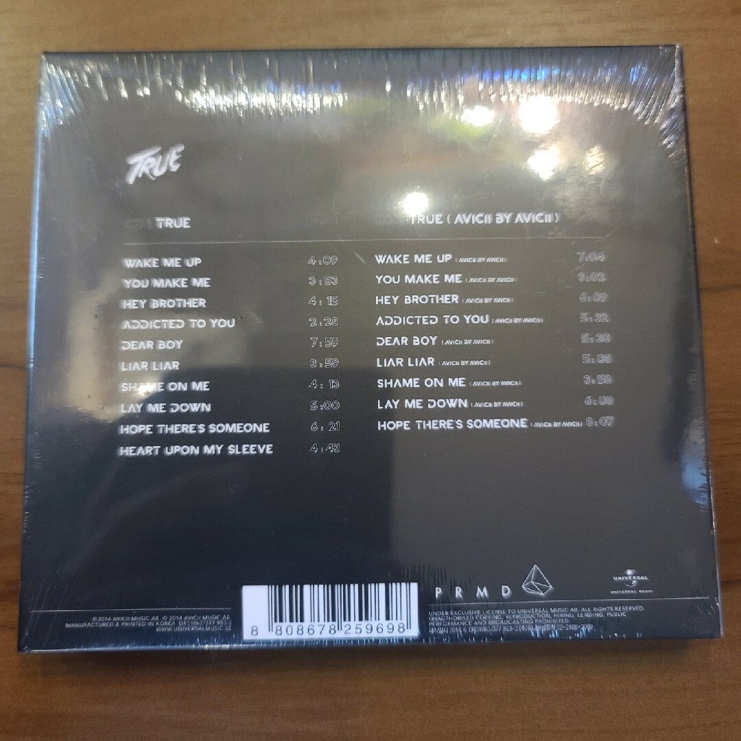 Avicii トゥルー TRUE 限定版 2CD 新品 エンタメ/ホビーのCD(クラブ/ダンス)の商品写真