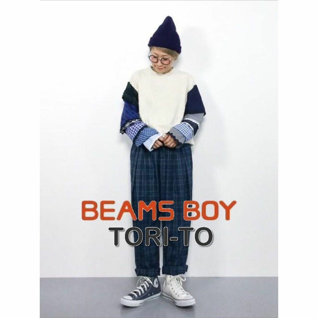 TORI-TO × BEAMS BOY クルーネック スウェット M H0918