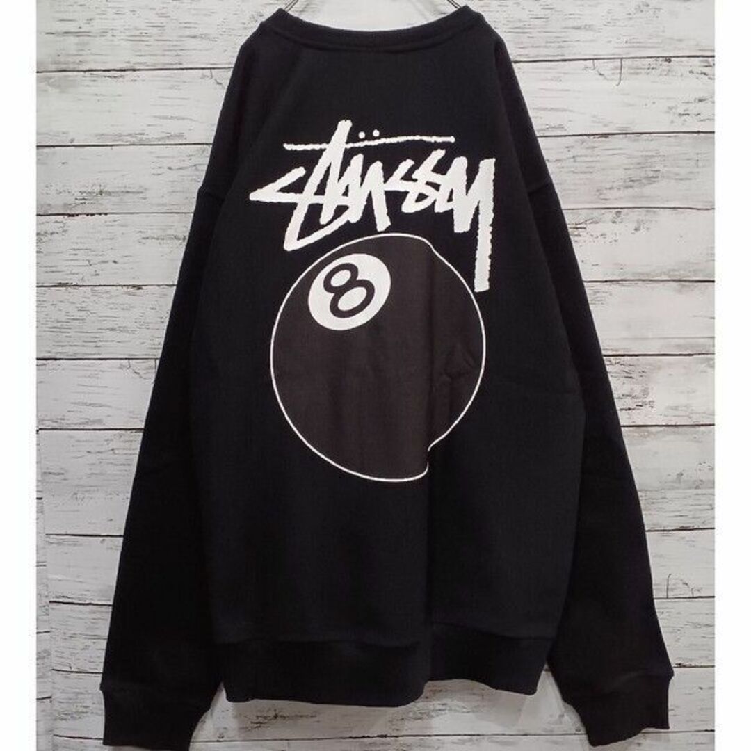 【極美品】ステューシー STUSSY 8ボール スウェット #omk04