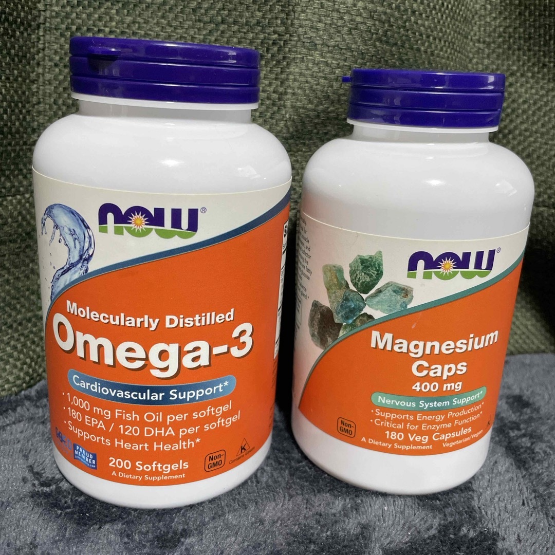 【未開封】オメガ3  マグネシウム サプリメント セット