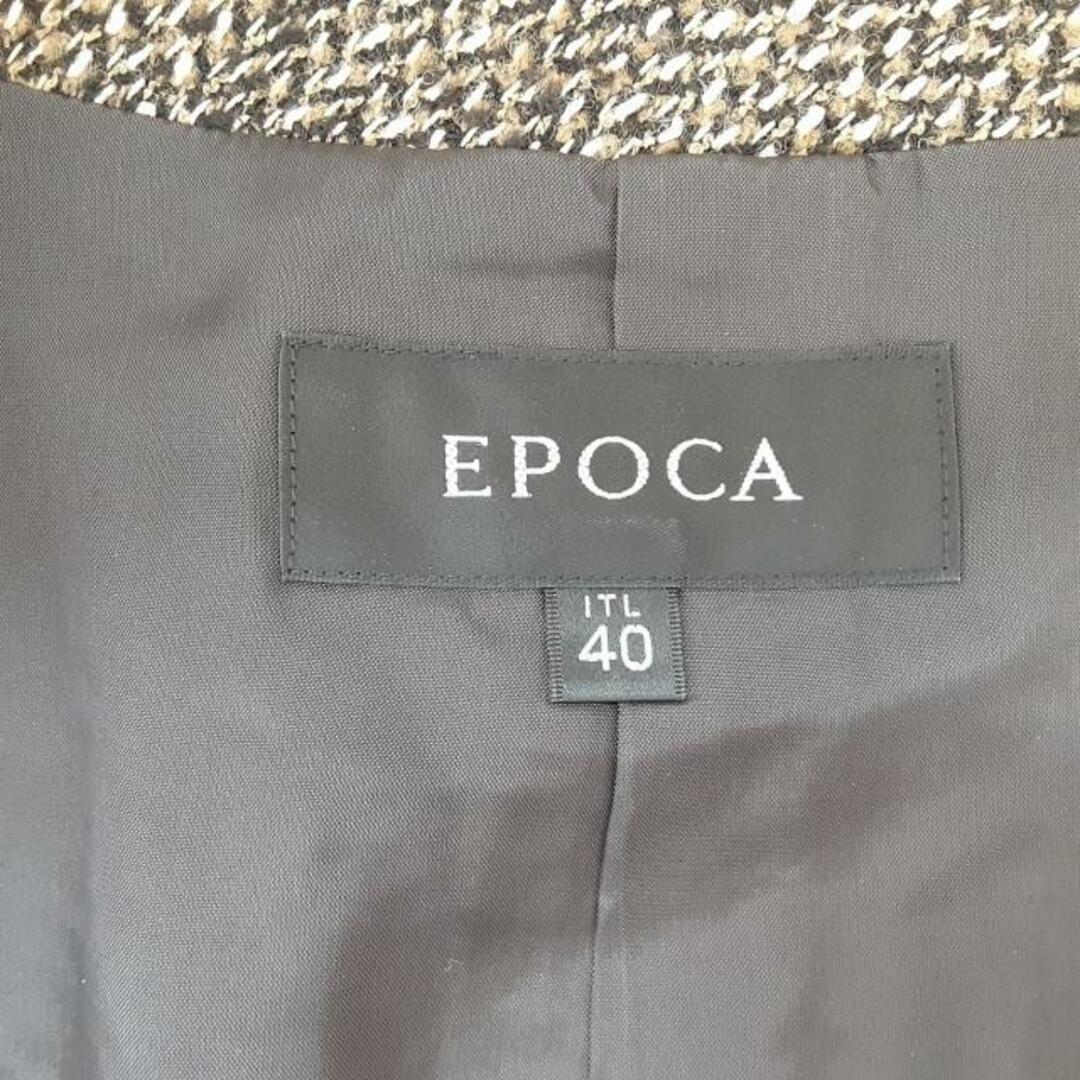 エポカ EPOCA テーラードジャケット アウター 40 ライトベージュ /MI