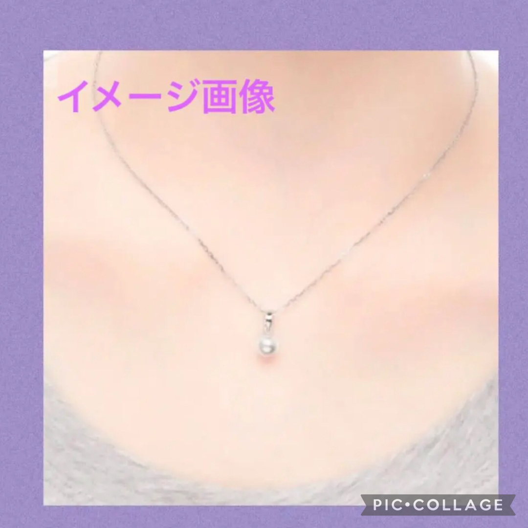 MIKIMOTO(ミキモト)のミキモトネックレス✨ミキモトペンダント　一粒パール⭐️洗練された印象 レディースのアクセサリー(ネックレス)の商品写真