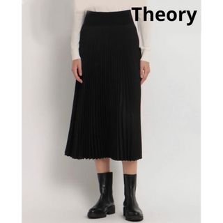 セオリー(theory)の☆最終値下 新品タグ付 Theory セオリー フランネル プリーツ スカート(ロングスカート)