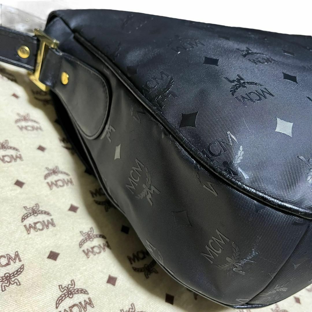 MCM - 【極美品✨】MCM ショルダーバッグ ヴィセトス柄 ロゴ刻印 pvc