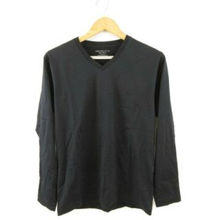 ユナイテッドアローズグリーンレーベルリラクシング(UNITED ARROWS green label relaxing)のグリーンレーベルリラクシング ユナイテッドアローズ Tシャツ 長袖 黒 L(Tシャツ/カットソー(七分/長袖))