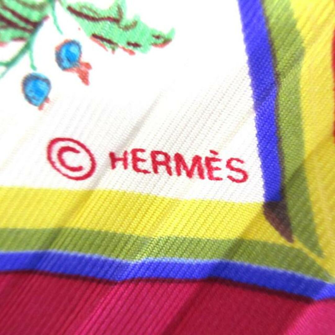 HERMES(エルメス) カレ90 スカーフ 馬の礼装 美品 AO921