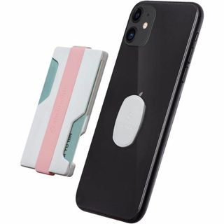 Sinjimoru スマホ着脱可能ミニ財布　ワイヤレス充電対応 Suica(ストラップ/イヤホンジャック)