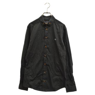 ヴィヴィアンウエストウッド(Vivienne Westwood)のVivienne Westwood MAN ヴィヴィアンウエストウッドマン 13AW オーブロゴ 長袖シャツ ブラック S25DL0236(シャツ)