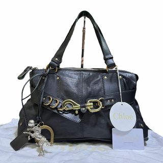Chloe - 【美品 】クロエ ケララ ハンドバッグ チャーム レザー 黒