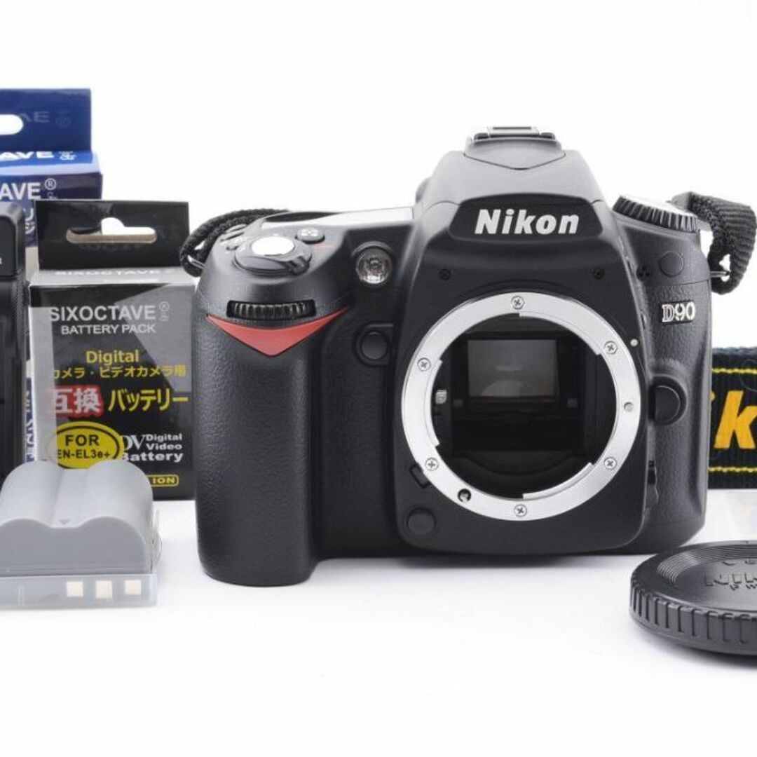 新品級 NIKON D90 デジタル ボディ ショット数 2137枚　C233