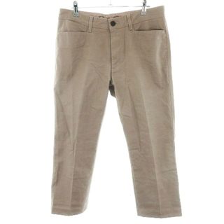 エディーバウアー(Eddie Bauer)のエディーバウアー パンツ テーパード クロップド 無地 コットン 32 ベージュ(スラックス)