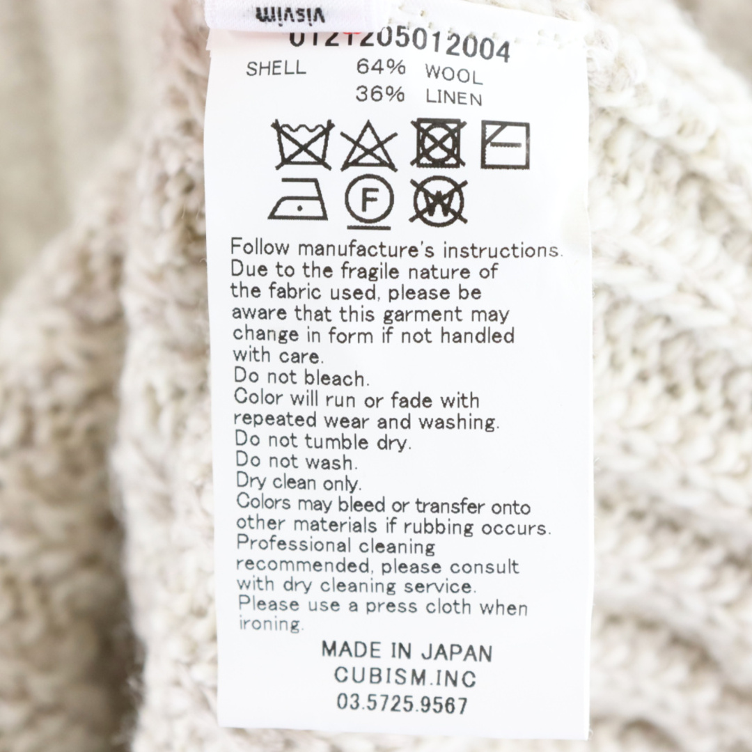 VISVIM - VISVIM ヴィスヴィム 21AW AMPLUS TURTLENECK KNIT