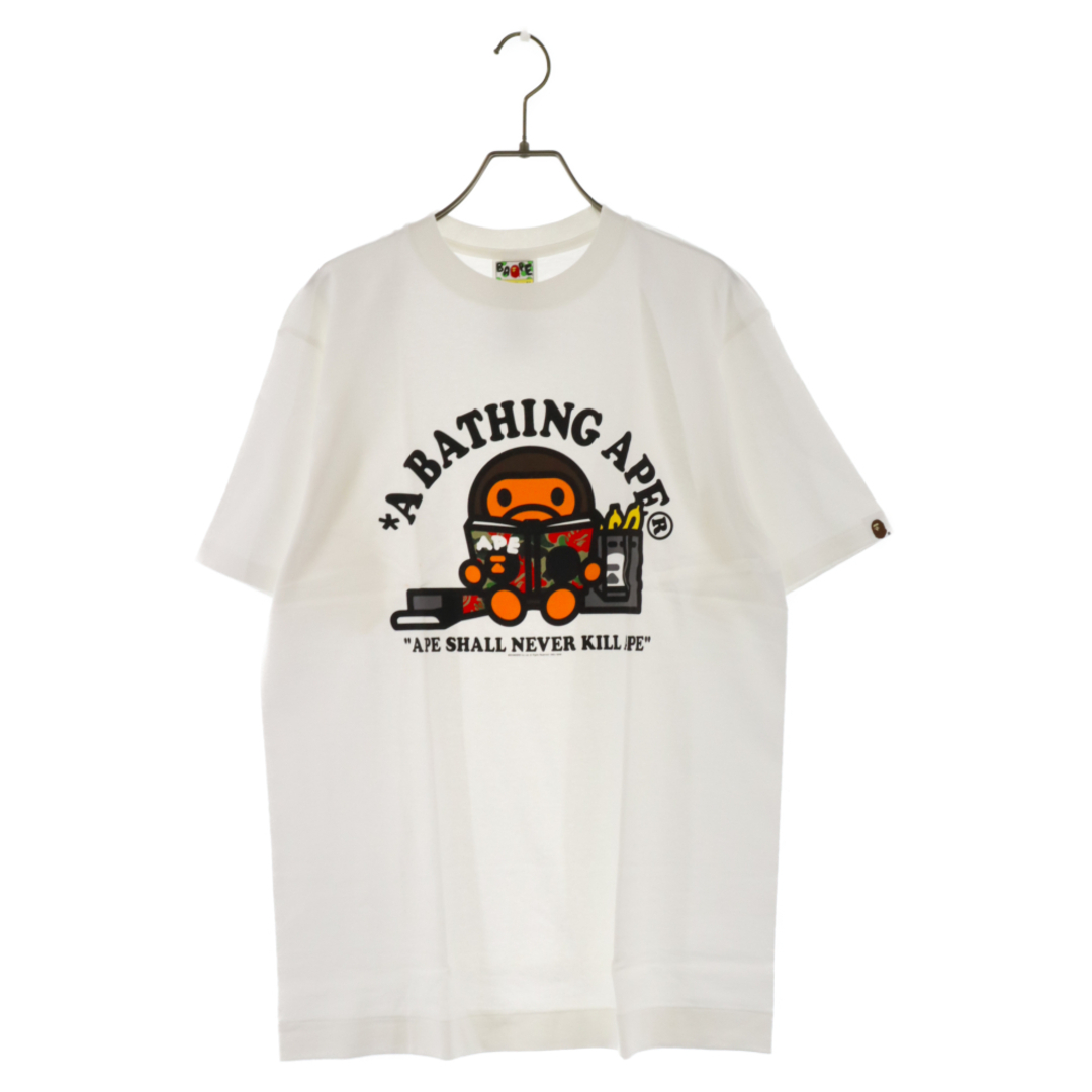 A BATHING APE   BABY MILO フェイス半袖シャツ