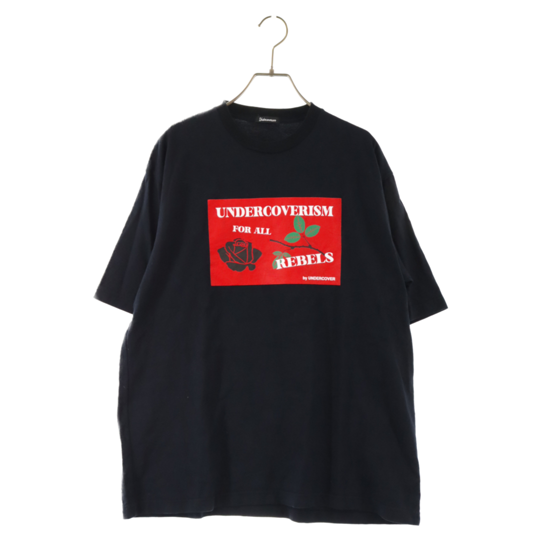 UNDERCOVER アンダーカバー 23SS REBELS グラフィックプリント半袖Tシャツ ブラック UI1C4812