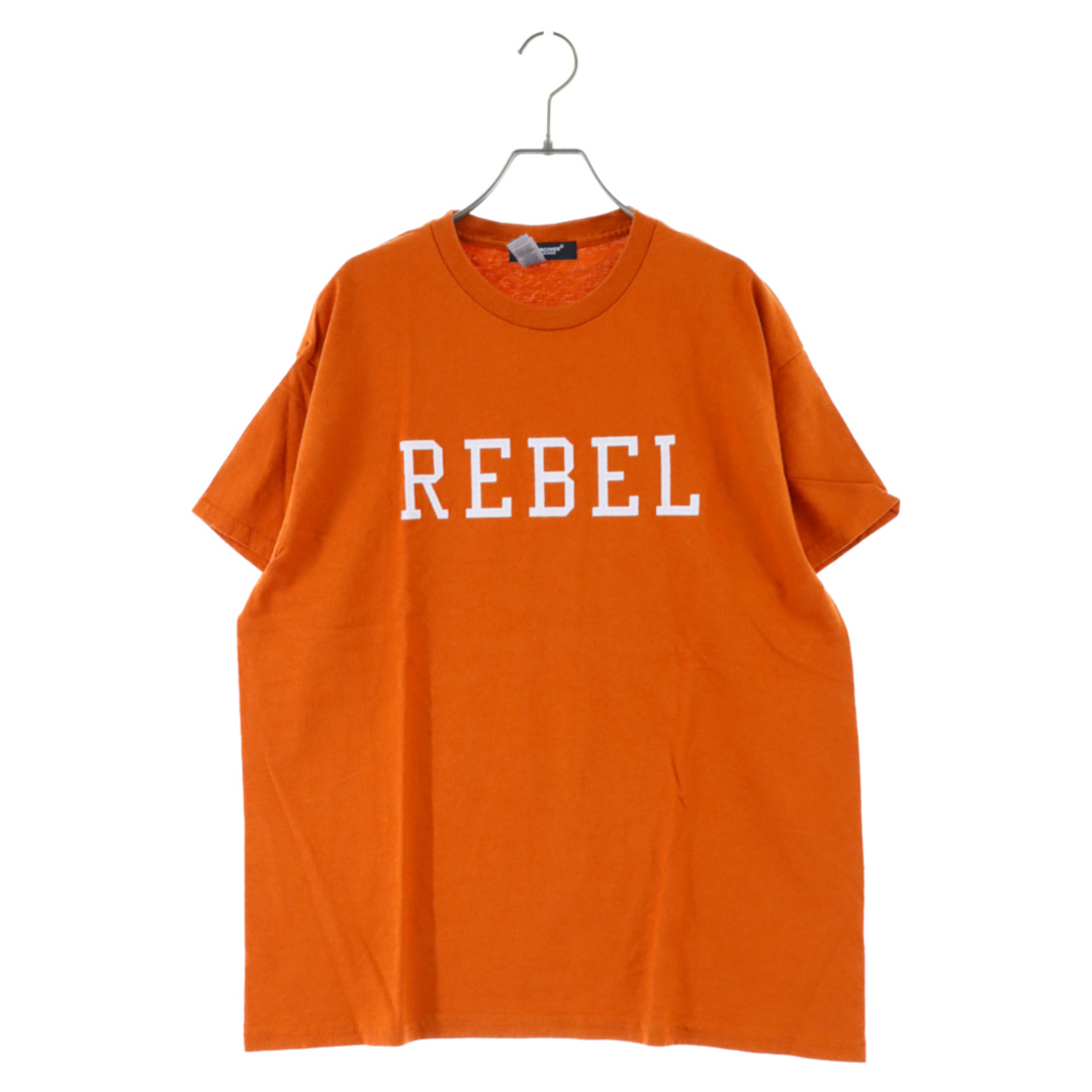 UNDERCOVER アンダーカバー 23AW REBELロゴパッチ半袖Tシャツ オレンジ UC2C9807