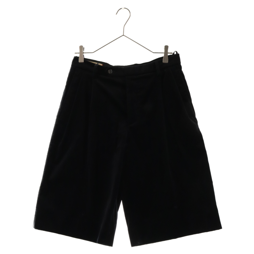 Gucci   GUCCI グッチ VELVET DOUBLE PLEAT SHORTS ベロア 2タック