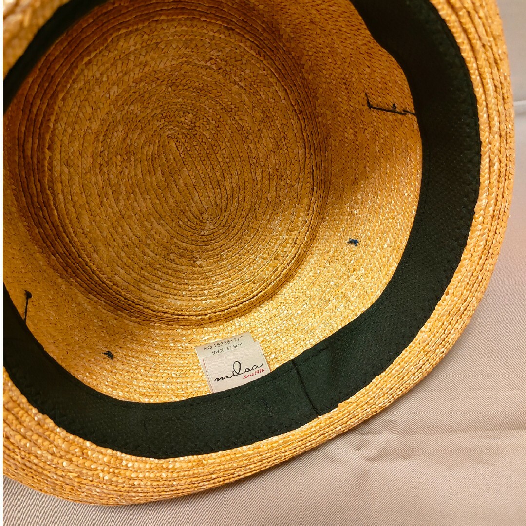 カオリノモリ(カオリノモリ)のカオリノモリ　override　麦わら帽子 レディースの帽子(麦わら帽子/ストローハット)の商品写真