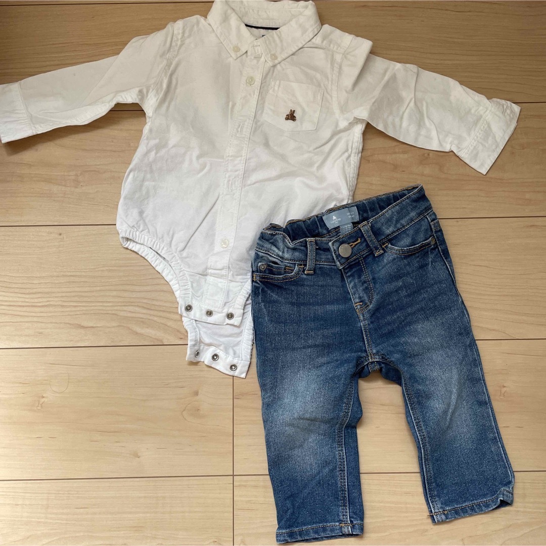 babyGAP(ベビーギャップ)のベビーギャップ キッズ/ベビー/マタニティのベビー服(~85cm)(ロンパース)の商品写真