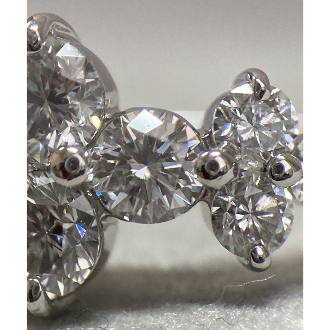 K18 計1.4ct とても綺麗なダイヤモンドのリング　指輪