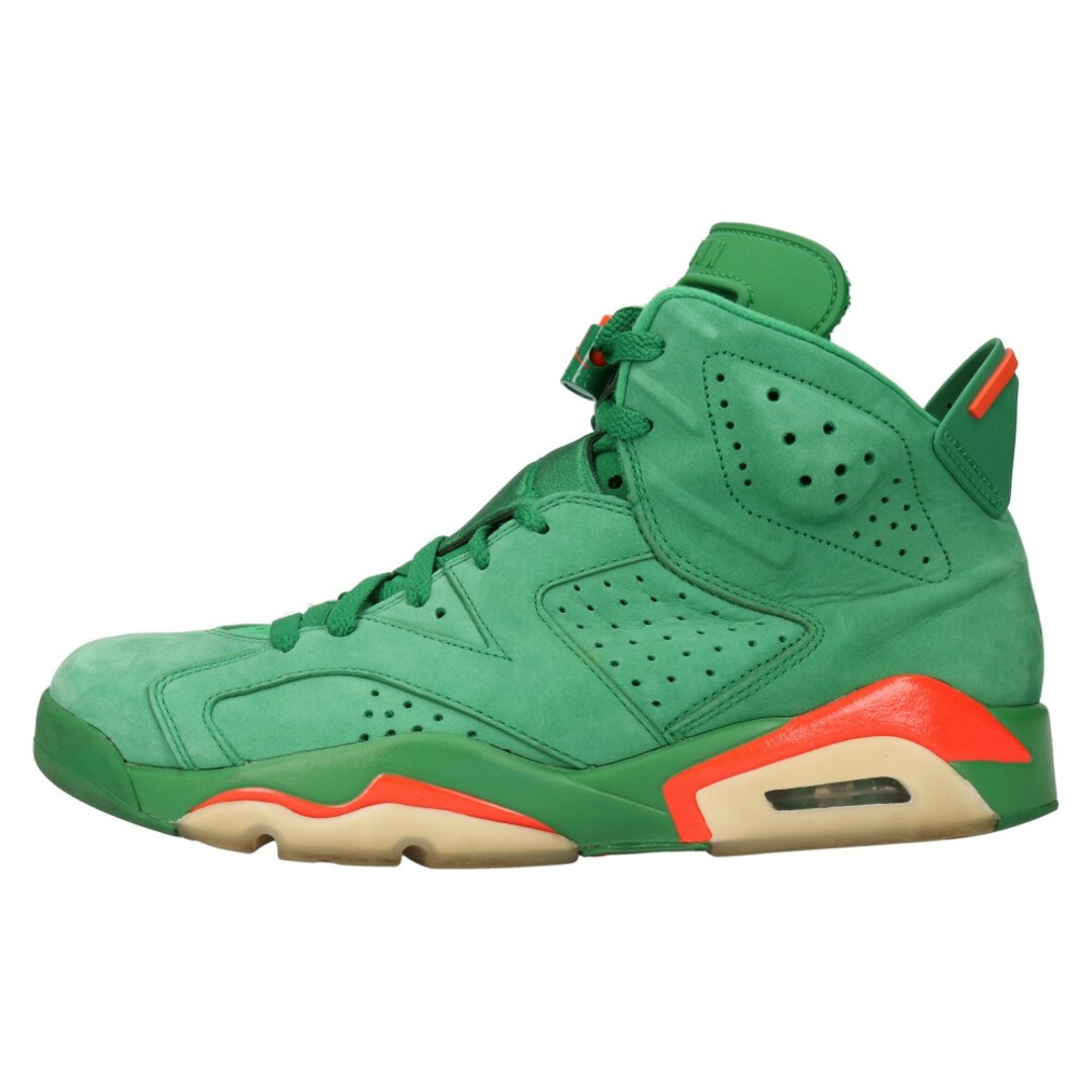 NIKE ナイキ AIR JORDAN 6 RETRO GATORADE GREEN AJ5986-335 エアジョーダン6 レトロ ゲータレード グリーン ハイカットスニーカー US9.5/27.5cm グリーン