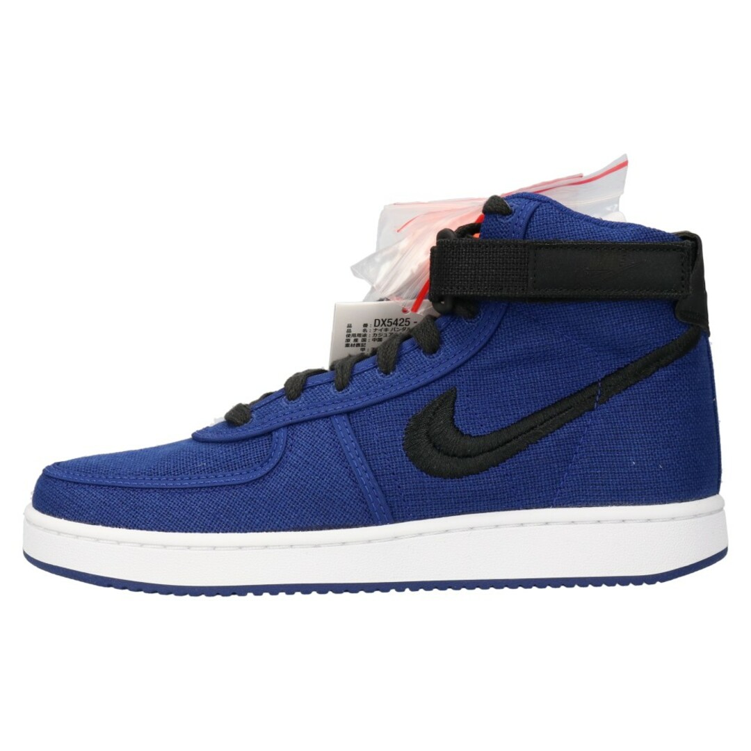 NIKE ナイキ ×STUSSY VANDAL SP DEEP ROYAL BLUE DX5425-400 ステューシー バンダルハイスペシャル ディープロイヤルブルー ハイカットスニーカー US6.5/24.5cm