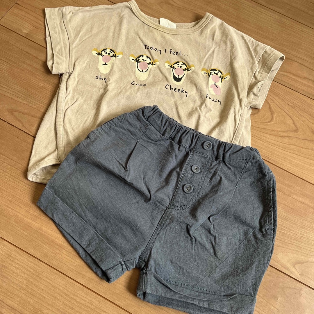 apres les cours(アプレレクール)のブリーズ　アプレレクール　Tシャツ　ハーフパンツ　おまとめ キッズ/ベビー/マタニティのベビー服(~85cm)(パンツ)の商品写真