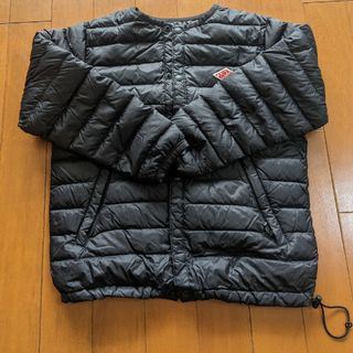 DANTONインナーダウン　キッズ　Lサイズ　Blackダントンインナーダウン